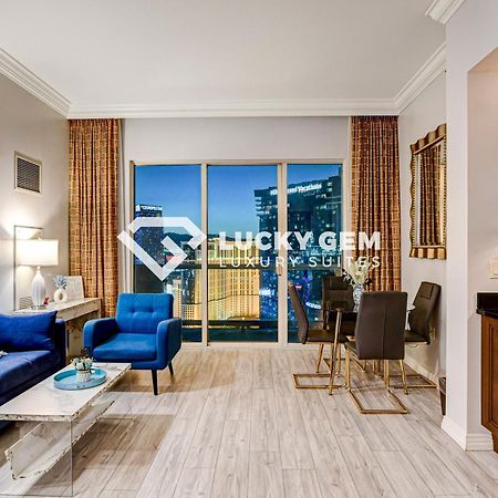 לאס וגאס Lucky Gem Penthouse & Luxury Suites At Signature Resort, Balcony Strip View 3505 מראה חיצוני תמונה