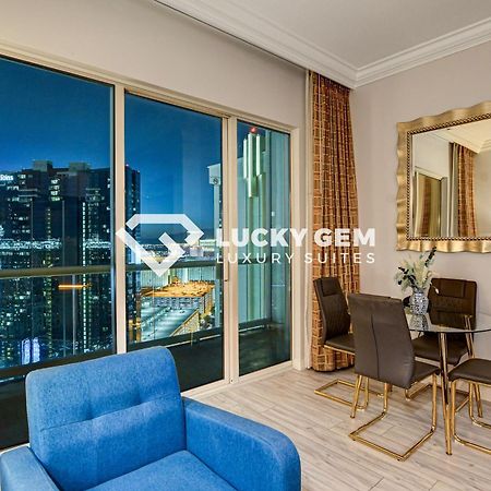 לאס וגאס Lucky Gem Penthouse & Luxury Suites At Signature Resort, Balcony Strip View 3505 מראה חיצוני תמונה